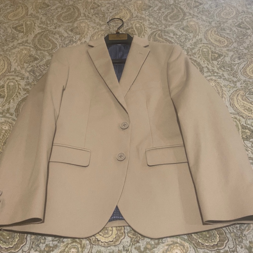 Boys size 10-12 sports coat. Worn twice.